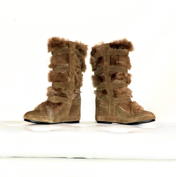 Last call behaglich extremely rare fur boots - Picture 2 of 5